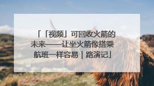 「视频」可回收火箭的未来——让坐火箭像搭乘航班一样容易｜路演记