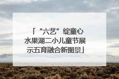 “六艺”绽童心 水果湖二小儿童节展示五育融合新图景