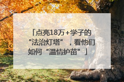 点亮18万+学子的“法治灯塔”，看他们如何“温情护苗”
