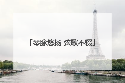 琴脉悠扬 弦歌不辍