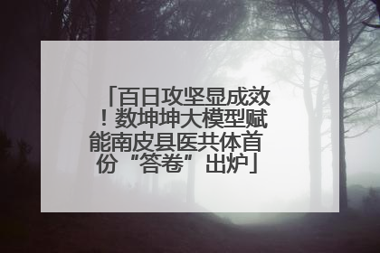 百日攻坚显成效！数坤坤大模型赋能南皮县医共体首份“答卷”出炉