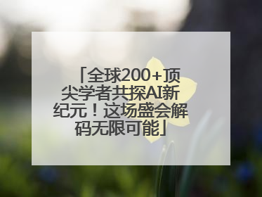 全球200+顶尖学者共探AI新纪元！这场盛会解码无限可能