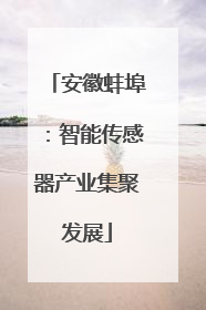 安徽蚌埠：智能传感器产业集聚发展