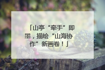 山亭“牵手”即墨，描绘“山海协作”新画卷！