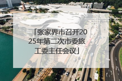 张家界市召开2025年第二次市委旅工委主任会议