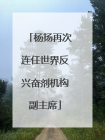 杨扬再次连任世界反兴奋剂机构副主席