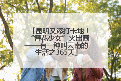 昆明又添打卡地！“簪花少女”火出圈——有一种叫云南的生活之365天