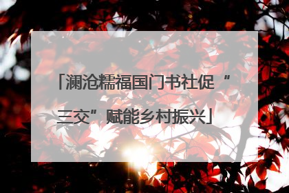 澜沧糯福国门书社促“三交”赋能乡村振兴