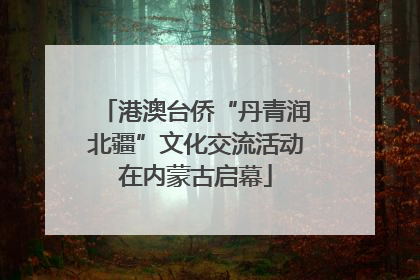 港澳台侨“丹青润北疆”文化交流活动在内蒙古启幕
