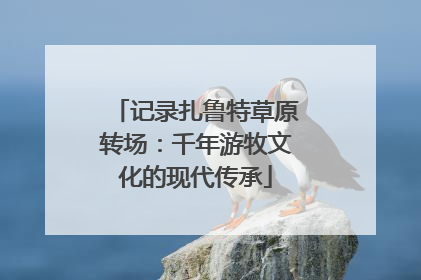 记录扎鲁特草原转场：千年游牧文化的现代传承