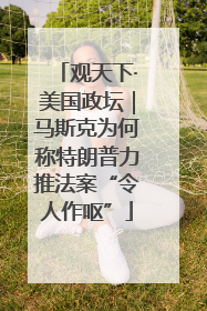 观天下·美国政坛｜马斯克为何称特朗普力推法案“令人作呕”