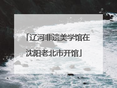 辽河非遗美学馆在沈阳老北市开馆
