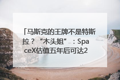 马斯克的王牌不是特斯拉？“木头姐”：SpaceX估值五年后可达2.5万亿美元！