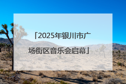 2025年银川市广场街区音乐会启幕
