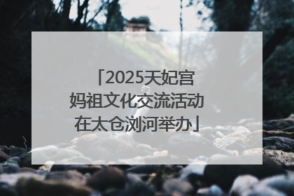 2025天妃宫妈祖文化交流活动在太仓浏河举办