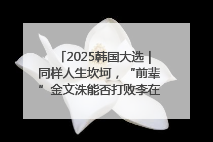 2025韩国大选｜同样人生坎坷，“前辈”金文洙能否打败李在明“逆风翻盘”？